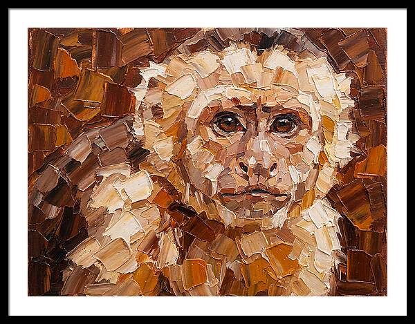 Capuchin Monkey Portrait