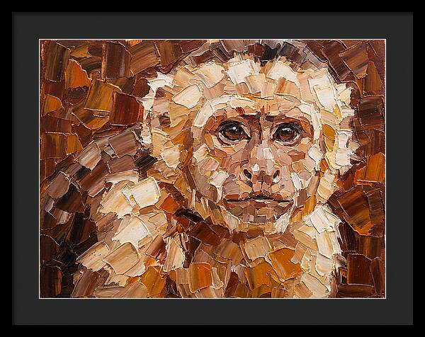 Capuchin Monkey Portrait