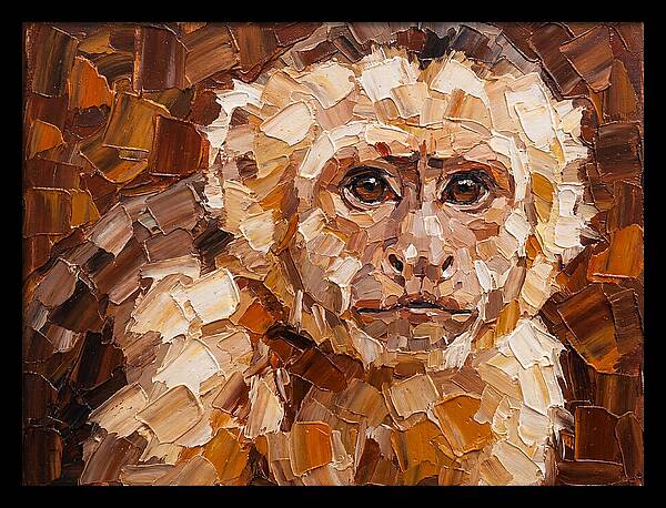 Capuchin Monkey Portrait
