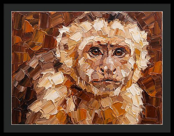 Capuchin Monkey Portrait