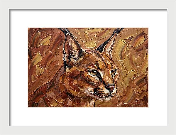 Caracal In Warm Tones