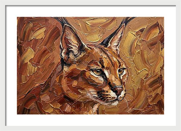 Caracal In Warm Tones