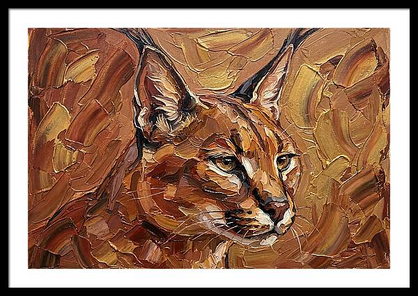 Caracal In Warm Tones