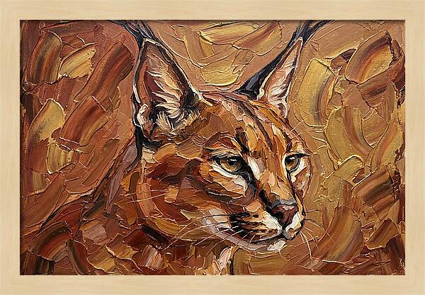 Caracal In Warm Tones