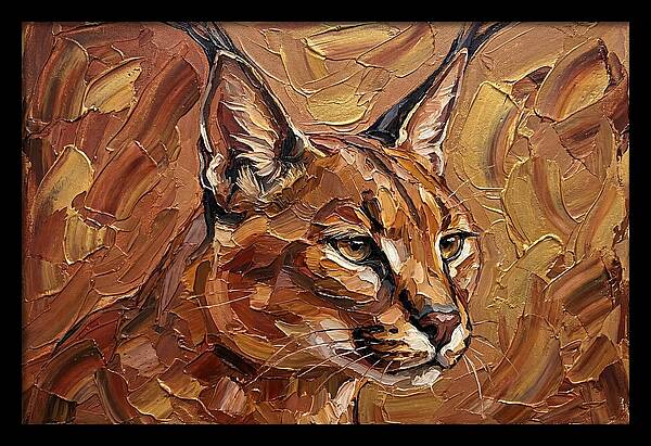 Caracal In Warm Tones