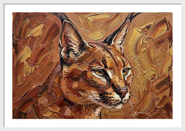 Caracal In Warm Tones