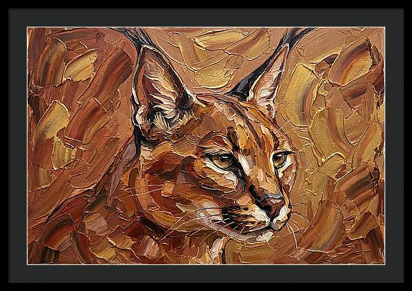 Caracal In Warm Tones