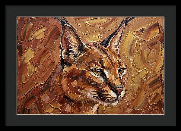 Caracal In Warm Tones