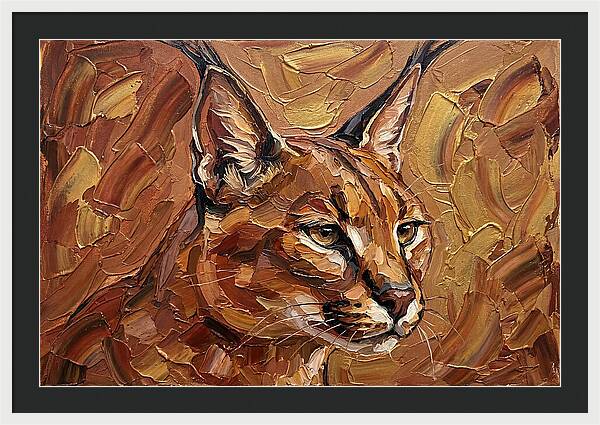 Caracal In Warm Tones