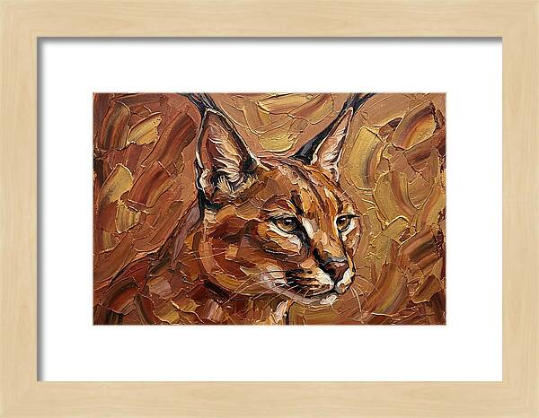 Caracal In Warm Tones