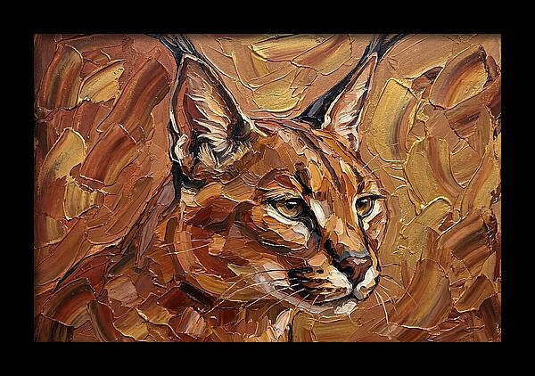 Caracal In Warm Tones