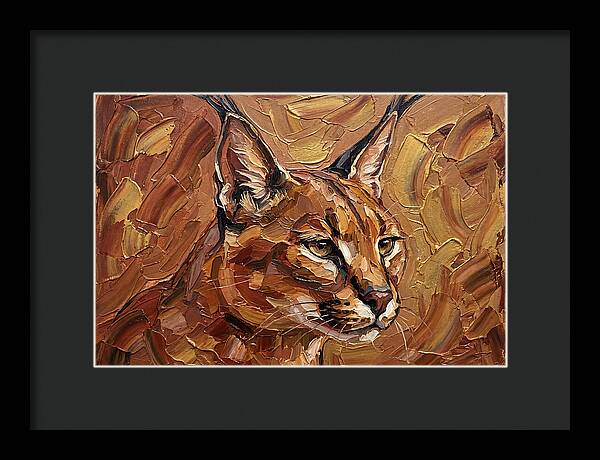 Caracal In Warm Tones