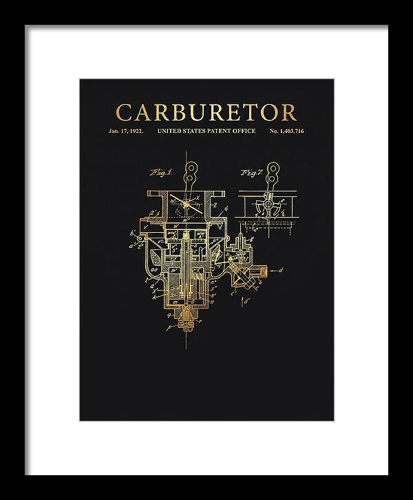 Carburetor Gold Patent Us1403716a