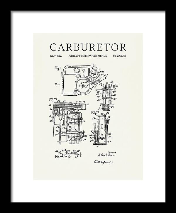 Carburetor Minimalist Patent Us2066318a
