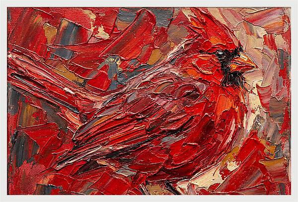Cardinal In Bold Hues