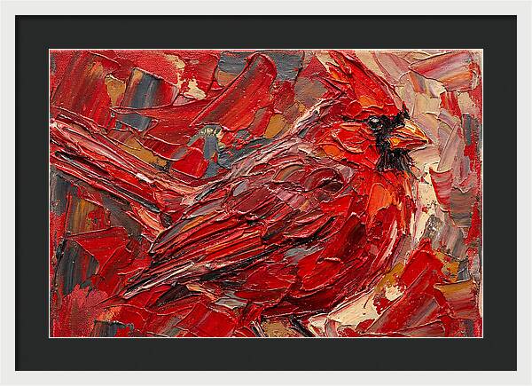 Cardinal In Bold Hues