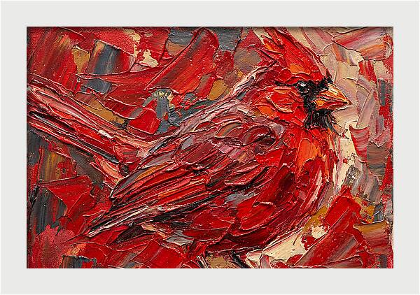 Cardinal In Bold Hues
