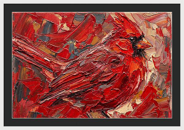 Cardinal In Bold Hues