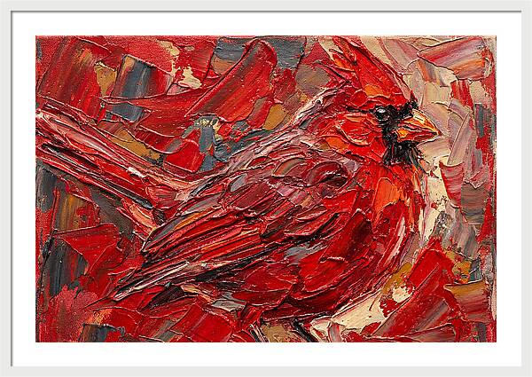 Cardinal In Bold Hues