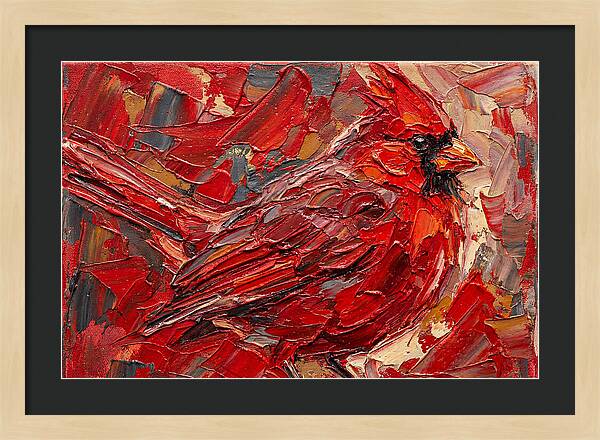 Cardinal In Bold Hues