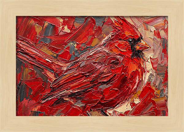 Cardinal In Bold Hues
