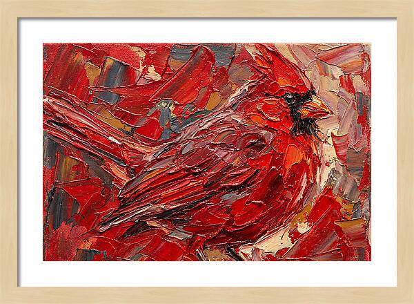 Cardinal In Bold Hues