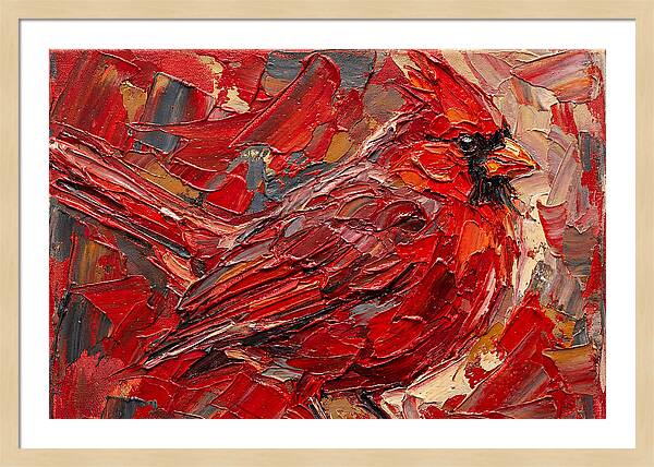 Cardinal In Bold Hues