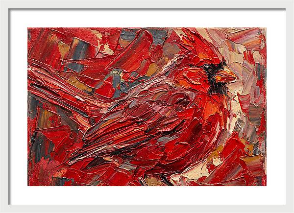 Cardinal In Bold Hues