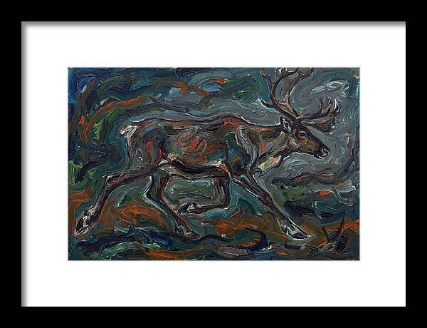 Caribou In Motion