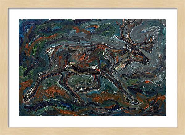 Caribou In Motion