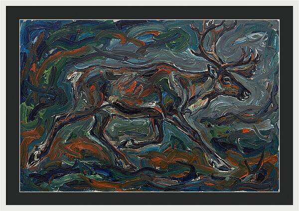 Caribou In Motion