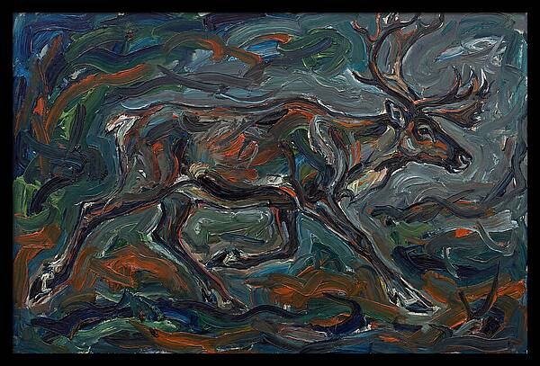 Caribou In Motion
