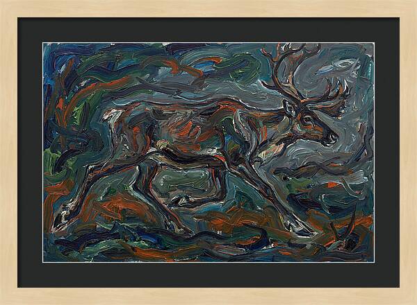 Caribou In Motion