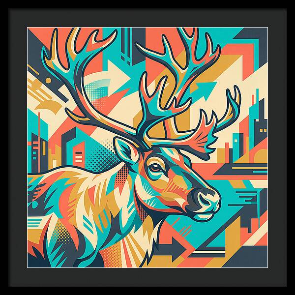 Caribou In Urban Vibes