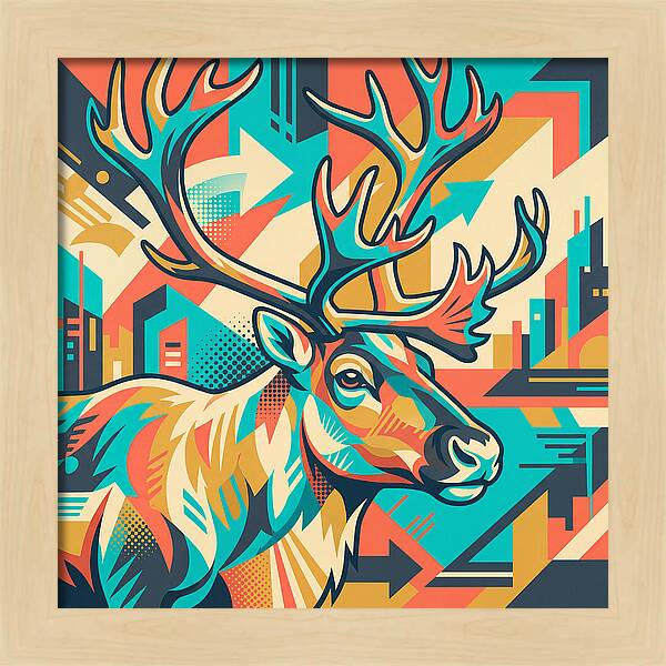 Caribou In Urban Vibes