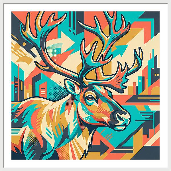 Caribou In Urban Vibes