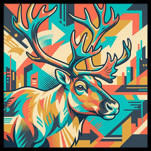 Caribou In Urban Vibes