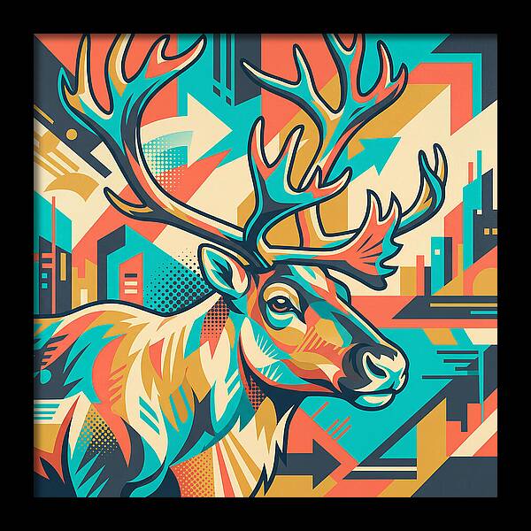Caribou In Urban Vibes