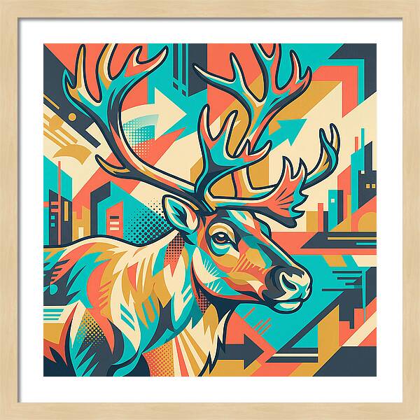 Caribou In Urban Vibes
