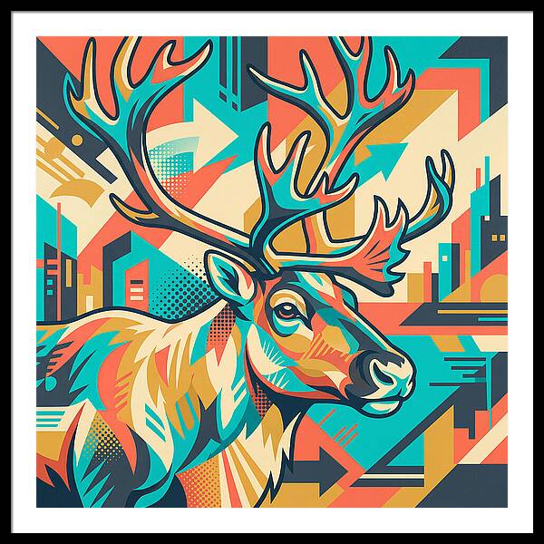 Caribou In Urban Vibes