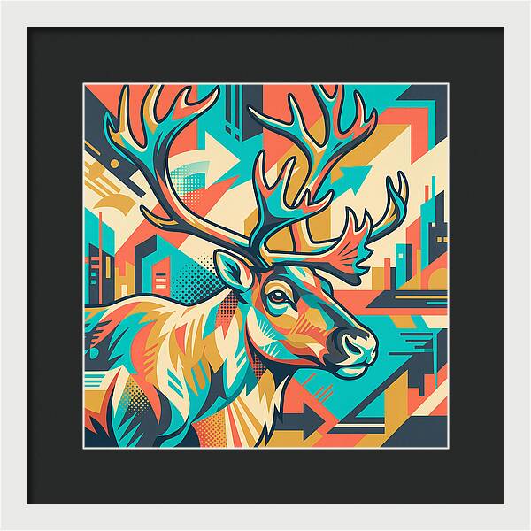 Caribou In Urban Vibes
