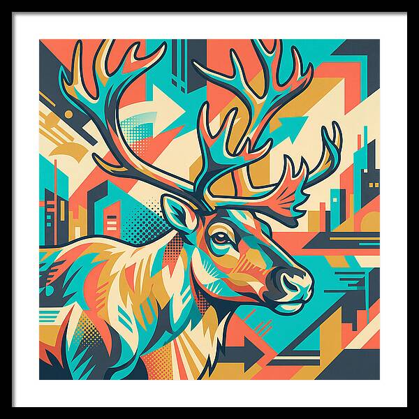 Caribou In Urban Vibes