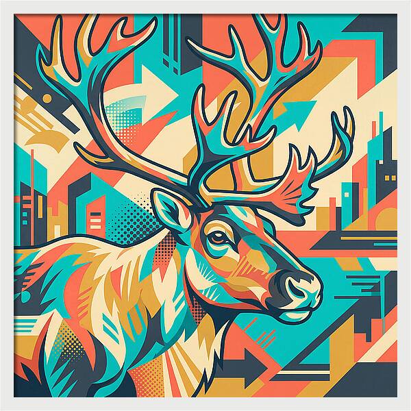 Caribou In Urban Vibes