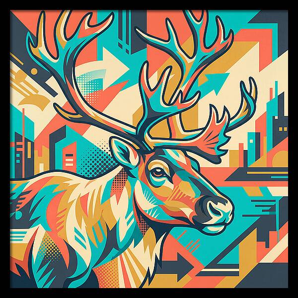 Caribou In Urban Vibes