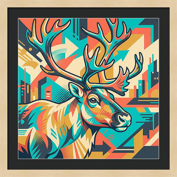 Caribou In Urban Vibes
