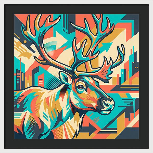 Caribou In Urban Vibes