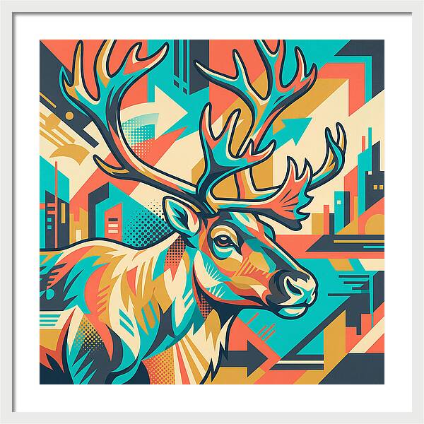 Caribou In Urban Vibes