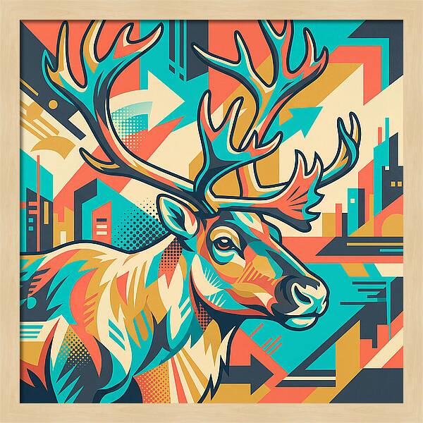 Caribou In Urban Vibes