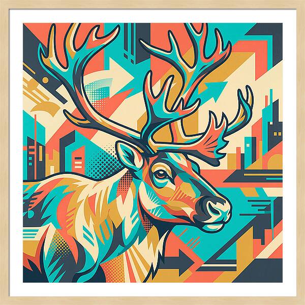 Caribou In Urban Vibes