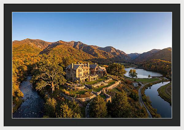 Carl Sandburg Home At Sunset